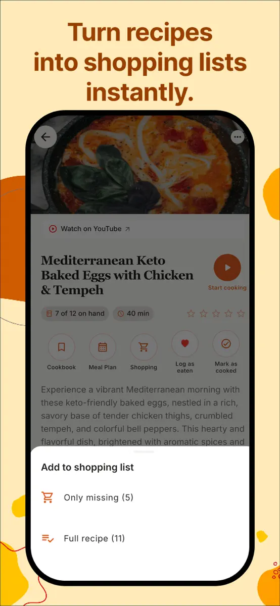Voice Cook Mode