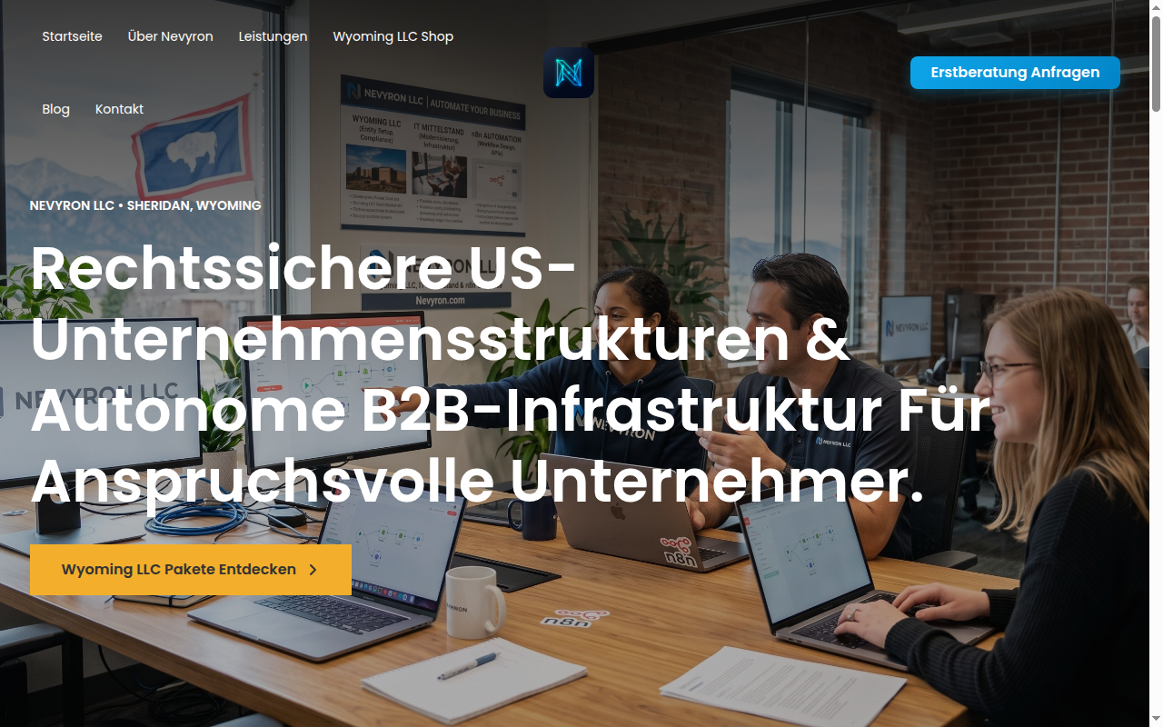 Nevyron Business — Cloud Agency & Consulting