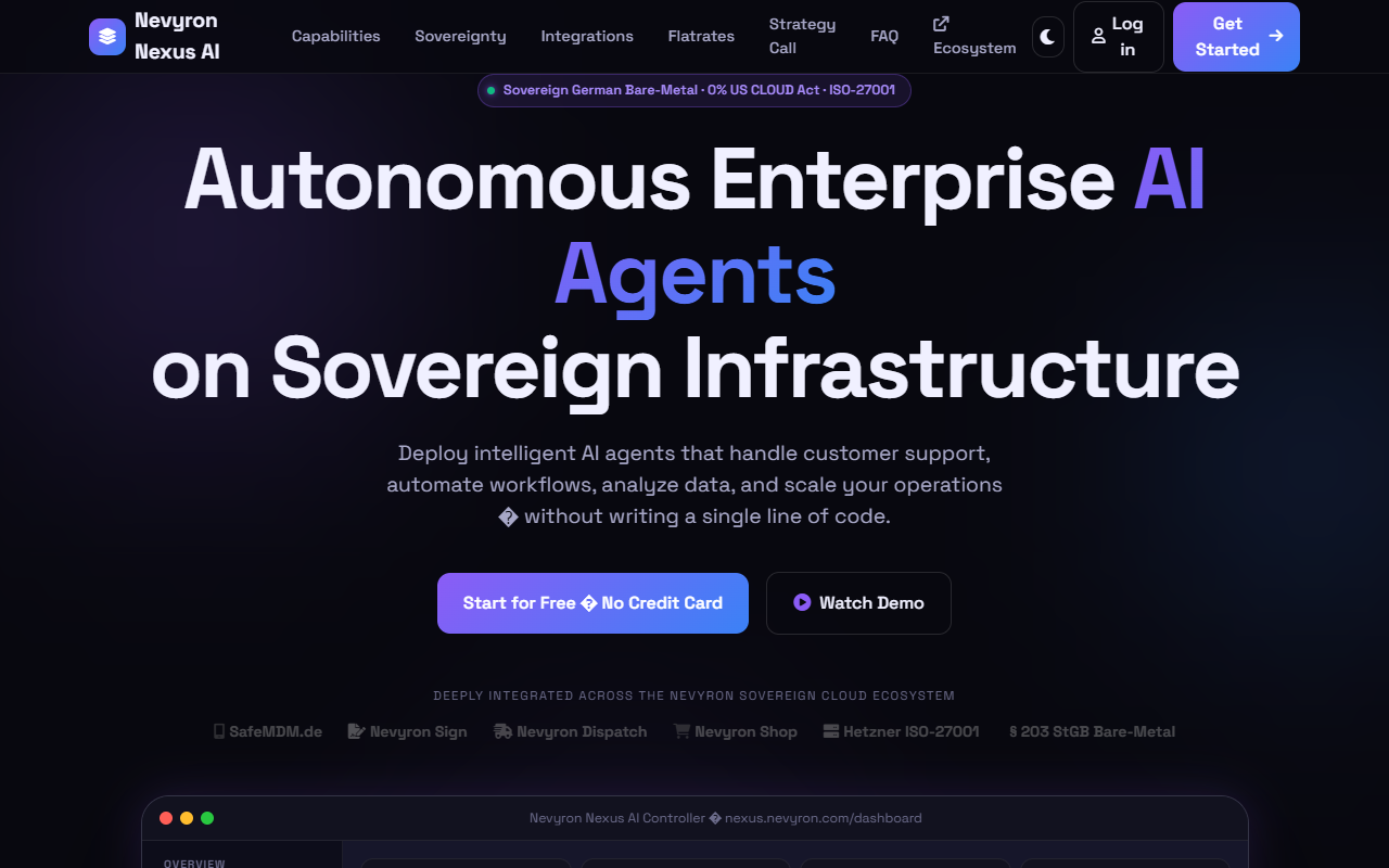 Nevyron Nexus AI